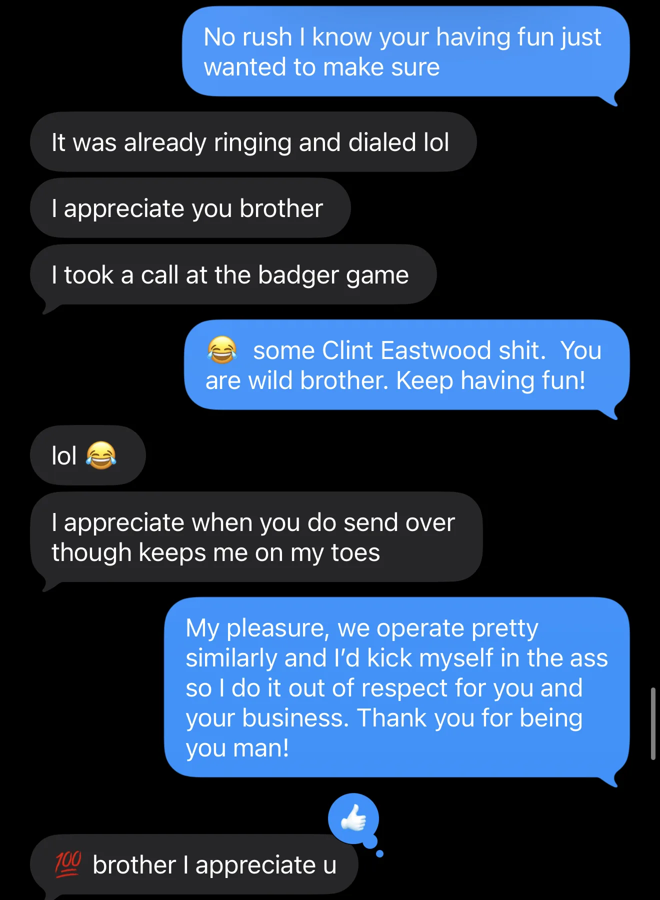 Text exchange with ArmorShield, Sep 19, 2026